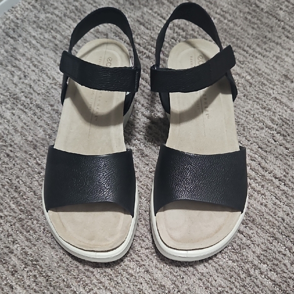 Ecco Womens Flowt Wedge Sandal - Picture 1 of 2